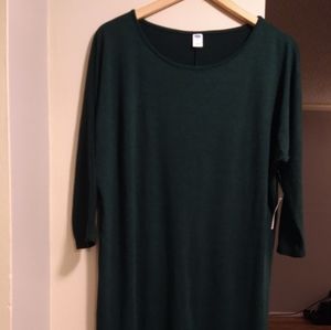 Dark green Autumn dress